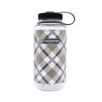 Nalgene Unisex – Yetişkin WH içecek şişesi, bej, kareli, 1 l