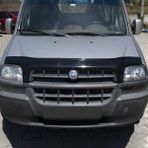 Nam Tuning Fiat Doblo 2000-2005 Arası Kalın Parlak Siyah Kaput Rüzgarlığı Maskesi