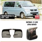 Nam Tuning Transporter T5 Yarasa Batman Ayna Kapağı Plastik Parlak Siyah 2004-2009 Arası