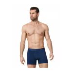 Namaldi 128 3'lü Lacivert Likralı Erkek Boxer