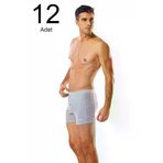 Namaldı 12'li Paket Düğmeli Erkek Boxer ELF568N146CCM12