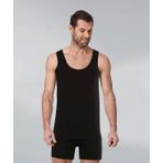Namaldi 195 Modal Beyaz Erkek Atlet Boxer Takım