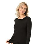 Namaldı 271 Kadın Uzun Kol Termal Atlet - XL - Siyah