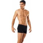 Namaldı 2'li Siyah Likralı Elastan Erkek Boxer