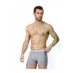 Namaldı 3 Adet Gri Renk Likralı Boxer n1m2l523