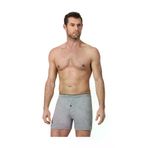Namaldı 3 Adet Gri Renk Penye Boxer Nlkl-W07