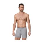 Namaldı 3 Adet Gri Renk Penye Boxer