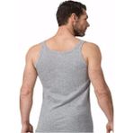Namaldı 5'li Erkek Ribana Ince Askılı Atlet - 2XL - Gri