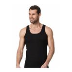 Namaldı Erkek Atlet, Siyah, Ribana Kumaş, 2XL Beden, 10 Adet Set