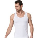 Namaldı Erkek Likralı Atlet 3'lü Paket - 184 - XL - Beyaz