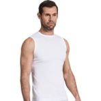 Namaldı Erkek Ribana Body Bisiklet Yaka Fanila 3'lü Paket - 119 - XL - Beyaz