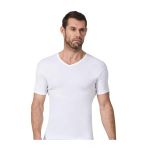 Namaldı Erkek Ribana V Yaka Yarım Kollu Atlet 3'Lü Paket - 131 Beyaz 2Xl