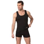 Namaldı Erkek Siyah Ribana Sporcu Rambo Atlet, XL Beden