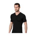 Namaldı Termal Kısa Kol Tişört, Unisex, Siyah