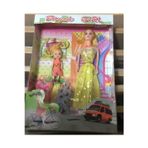 Namamed Nazar Kids Kutulu 2 Yedek Elbiseli Yavru Bebekli Bicycle Girl Nazar Toys