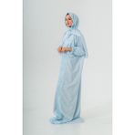 Namaz Elbise Lüks Kalite - Mavi - 1