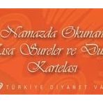 Namazda Okunan Kısa Sureler ve Dualar Kartelası - kollektif