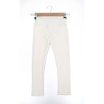 Name Baby & Kids Kız Çocuk Fransız Kadife Yumuş Tayt - 11 - 12 Yaş - Krem