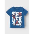 Name İt Desenli Koyu Mavi Erkek T-Shirt NMMMAKAN SPIDERMAN SS TOP MAR