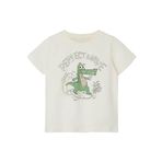 NAME IT Erkek Bebek NMMZIPPY SS TOP Tişört Krem 1,5-2 yaş