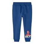 NAME IT Erkek Çocuk Açık Lacivert Pantolon 1,5-2 Yaş NMMSVENDE SPIDERMAN SWE PANTS BRU MAR