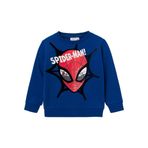 NAME IT Erkek Çocuk Açık Lacivert Sweatshirt 1-1,5 Yaş NMMSVENDE SPIDERMAN SWEAT BRU MAR