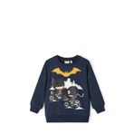 Name It Erkek Çocuk Lacivert Sweatshirt 1 Yaş Beden NMMJANIEL BATMAN SWEAT Modeli