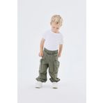 Name It Erkek Çocuk Yeşil Pantolon 1-2 Yaş Beden NMMBEN R PARACHUTE PANT Modeli