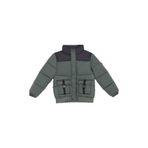 name ıt Fermuarlı Yaka Diyagonal Puffer Mont, 8 Yaş, 5003182663, Koyu Yeşil, Erkek