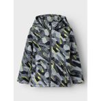 Name It Gri Erkek Mont Nkmmax Jacket Graphıc Sport - 8 Yaş