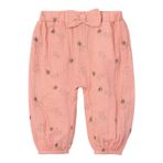 NAME IT Kız Bebek NBFHASINE Pantolon Pantolon, Mavi Grafit, 80, Pembe., 80
