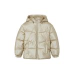 name ıt Kız Çocuk Fermuarlı Yaka Desenli Puffer Mont, 10 Yaş, 5003182655, Sarı, Kız Çocuklar