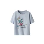 Name It Kız Çocuk Mavi Kısa Kollu Tişört 6 Yaş Beden NMFFREJANE SS NREG TOP Modeli