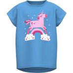 Name It Kız Çocuk T-Shirt - 7 - 8 Yaş - Mavi