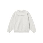 NAME IT Kız çocukları Nkfnakonni Ls Rlx Sweat Bru Sweatshirt, Açık gri melanj, 134-140