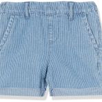 NAME IT MINI NMMRYAN JOG DNM L SHORTS 9001-IP Haçık mavi denim Erkek Çocuk 1-1,5 Month