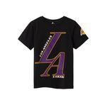 NAME IT Nkmmateo NBA Ss Top Box OUS erkek çocuk tişörtü, Siyah, 134-140