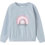 Name It Nmfvenus Ls Nreg Sweat Un Mavi Kız Çocuk Sweatshirt - 2 Yaş