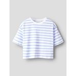 Name It Nmfvitanni Ss Short Rlx Top Kız Çocuk Crop T-Shirt 13241601 - Mavi - 5 Yaş