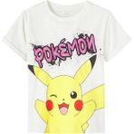 Name It Pokemon Tişört Kız Çocuk - Beyaz - 9 - 10 Yaş