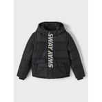 Name It Siyah Erkek Mont Nkmmander Puffer Jacket - 12 Yaş
