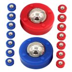 NAMOARLY Shuffleboard 16 Paket Plastik Ve Çelik Masa Üstü Oyun Aksesuarları Için
