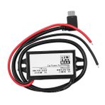 Namvo 12 V - 5 V 3 A araç güç dönüştürücü, USB 5 V aşağı dönüştürücü, araç akıllı telefon için voltaj düşürücü regülatörü