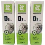 Nanbell 3 Kutu Kediler Için D Vitamini Takviyesi 50 ml