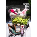 Nandy Home 3'lü Set Şeffaf Buzdolabı & Dolap İçi Düzenleyici Organizer 3 lt - 5 lt - 7 lt