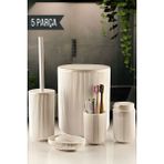 Nandy Home 5 Parça Banyo Seti Bej