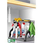 Nandy Home Elegance Tezgah Üstü Çok Amaçlı Organizer Antrasit 30 x 30 Gri Plastik Dokuma Özellikli - 1 Parça