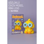 Nandy Home Gözlüklü Civciv Model Karakter Figürü 3D Yapı Oyuncakları