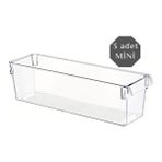 Nandy Home MİNİ Tall Clear Buzdolabı & Dolap İçi Düzenleyici Organizer 3 Adet