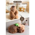 Nandy Home Peluş CapyKids Uyku Arkadaşı ve Dönüşebilen Yastık